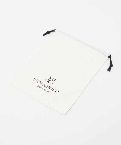 VIOLAd'ORO（ヴィオラドーロ）の「＜VIOLAd’ORO＞コード ハート バッグチャーム（キーケース/キーアクセサリー・レディース・ダークグレー/ブラウン系・FREE）」の12枚目の写真