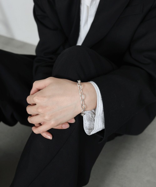 TEN.(テン)の「SILVER925 ボルダーブレスレット-M-(ブレスレット・メンズ・シルバー・FREE)」の9枚目の写真