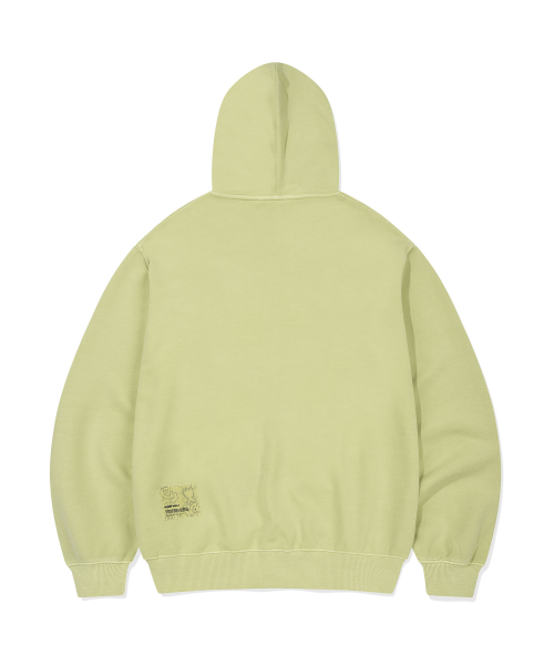 Wacky WiLLy(ワッキーウィリー)の「ピグメントヴィンテージフードジップアップグリーン(パーカー・レディース・その他・SMALL/MEDIUM/LARGE/X-LARGE)」の11枚目の写真