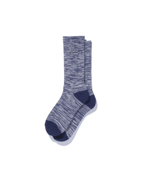XLARGE(エクストララージ)の「MELANGE SOCKS(ソックス/靴下・メンズ・オリーブ/ブラック/ネイビー・ONE SIZE)」の3枚目の写真
