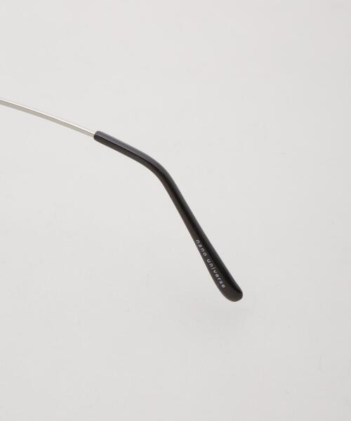 NANO universe（ナノユニバース）の「アイウエア サングラス/ボストン型 ツーポイントフレーム（サングラス・メンズ・グレー・F）」の14枚目の写真