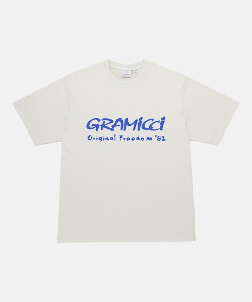 Gramicci(グラミチ)の「FREEDOM TEE PIGMENT DYED / フリーダムTシャツ ピグメントダイ Gramicci グラミチ(Tシャツ/カットソー・メンズ・イエロー/レッド/ナチュラル・S/M/L/XL/XXL)」の9枚目の写真
