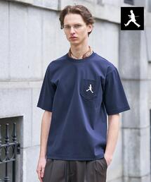 TAKEO KIKUCHI（タケオキクチ）の「【BOWLER HAT LABEL】アイスクリアコットンボーラーハットウォーカー 半袖ポケT（Tシャツ/カットソー）」