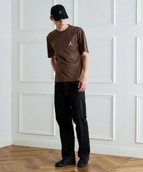 TAKEO KIKUCHI(タケオキクチ)の「【BOWLER HAT LABEL】アイスクリアコットンボーラーハットウォーカー 半袖ポケT(Tシャツ/カットソー・メンズ・ホワイト/ピンク系/ネイビー/ブラック/ブラウン系その他・02/03/04)」の21枚目の写真