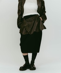 JOINT WORKS（ジョイントワークス）の「Knuth Marf/クヌースマーフ cut layered mid length skirt（スカート）」