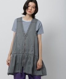 niko and...（ニコアンド）の「ZIPフレアチュニックワンピース（チュニック）」