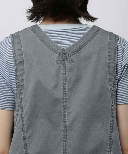 niko and...（ニコアンド）の「ZIPフレアチュニックワンピース（チュニック・レディース・アイボリー/チャコール・FREE）」の5枚目の写真