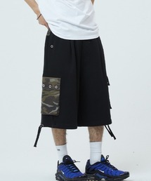 MAHAGRID | 『mahagrid/マハグリッド』BERMUDA CAMO CARGO SWEATSHORT/バミューダ カモカーゴ スウェット パンツ(スウェットパンツ)