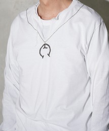 THRIFTY LOOK / スリフティールック NAJA PENDANT EMBRODERY LS TEE ナジャ 刺繍 ロングスリーブTシャツ