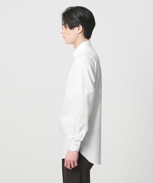 UNITED ARROWS(ユナイテッドアローズ)の「イージーケア AG ツイル セミワイドカラーシャツ 抗菌防臭(シャツ/ブラウス・メンズ・ホワイト・42cm/41cm/39cm/40cm/37cm/38cm)」の3枚目の写真