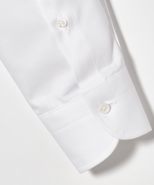 UNITED ARROWS(ユナイテッドアローズ)の「イージーケア AG ツイル セミワイドカラーシャツ 抗菌防臭(シャツ/ブラウス・メンズ・ホワイト・42cm/41cm/39cm/40cm/37cm/38cm)」の8枚目の写真