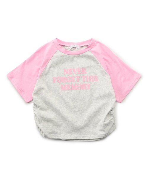 algy(アルジー)の「おそろにしたいロゴTシャツ(Tシャツ/カットソー・キッズ・イエロー/レッド/ピンク/サックスブルー/ブラック・160/150/140/130/120)」の21枚目の写真