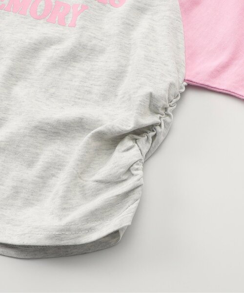 algy(アルジー)の「おそろにしたいロゴTシャツ(Tシャツ/カットソー・キッズ・イエロー/レッド/ピンク/サックスブルー/ブラック・160/150/140/130/120)」の11枚目の写真