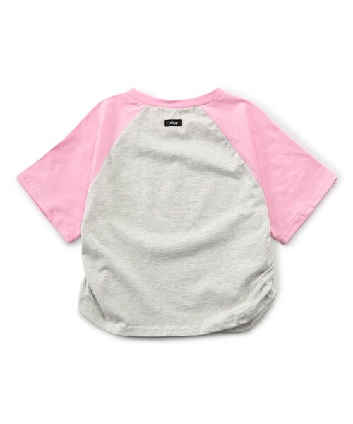 algy(アルジー)の「おそろにしたいロゴTシャツ(Tシャツ/カットソー・キッズ・イエロー/レッド/ピンク/サックスブルー/ブラック・160/150/140/130/120)」の22枚目の写真