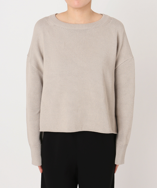 Deuxieme Classe（ドゥーズィエムクラス）の「Beauty プルオーバー（ニット/セーター・レディース・ベージュ/ネイビー・FREE）」の18枚目の写真