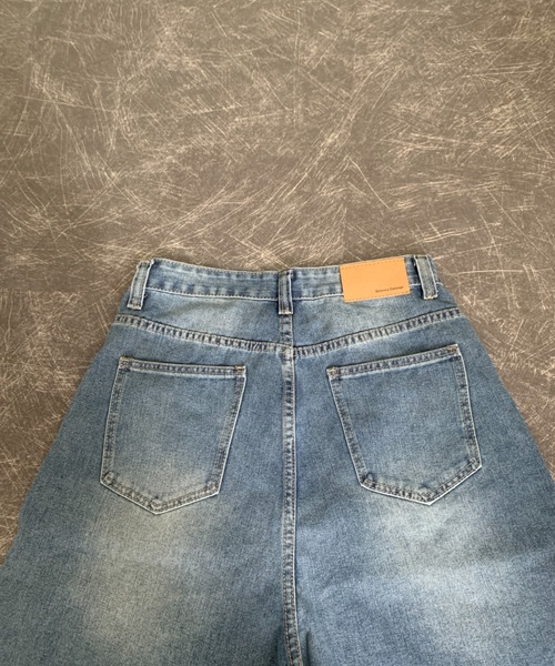 link lot(リンクロット)の「パール付きカットオフバギーデニム(デニムパンツ・メンズ・ブルー・M/L)」の18枚目の写真
