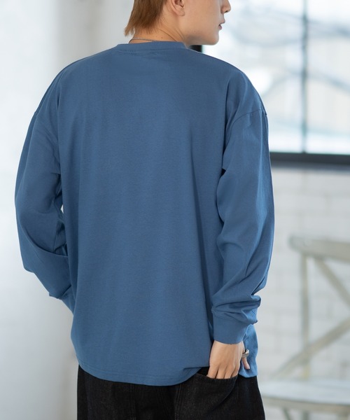 En serio TOKYO(エンソリオトーキョー)の「【SIDEWAYSTANCE】チーズベア長袖Tシャツ 70427(Tシャツ/カットソー・メンズ・ホワイト/ダークブルー/ブラック・SMALL/MEDIUM/X-LARGE/LARGE)」の10枚目の写真