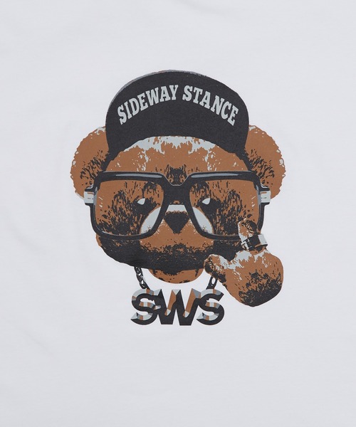 En serio TOKYO(エンソリオトーキョー)の「【SIDEWAYSTANCE】チーズベア長袖Tシャツ 70427(Tシャツ/カットソー・メンズ・ホワイト/ダークブルー/ブラック・SMALL/MEDIUM/X-LARGE/LARGE)」の6枚目の写真