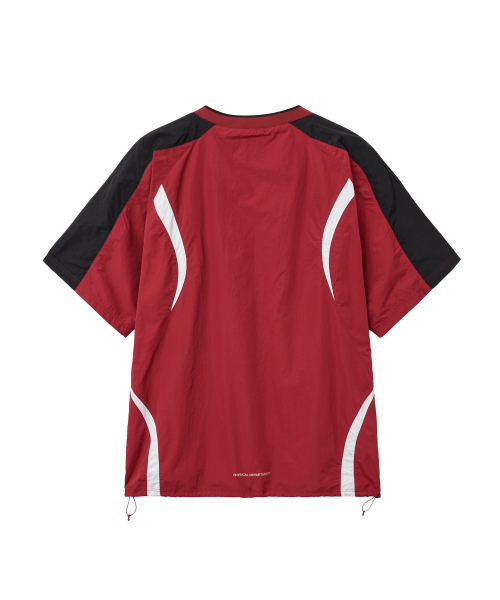 PHYPS MOTORCYCLE（フィップスモーターサイクル）の「Color Block Short Sleeve Red（Tシャツ/カットソー・レディース・その他・X-LARGE/LARGE/MEDIUM/SMALL）」の5枚目の写真
