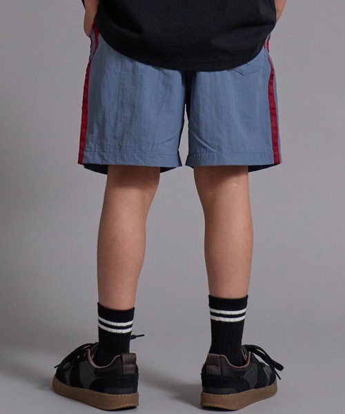 PAIRMANON STREET(ペアマノンストリート)の「【90-160cm】【水陸両用】ナイロン ラインショートパンツ【PAIRMANON STREET】(その他パンツ・キッズ・グリーン/ブラウン/ブラック/ライトブルー/ベージュ/パープル・130/120/100/150/160/110/90/140)」の22枚目の写真