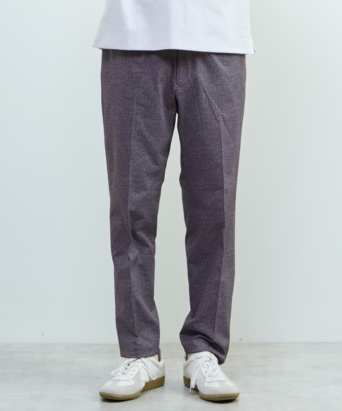 MEN'S MELROSE(メンズメルローズ)の「プリントテックドットジャージイージーパンツ(セットアップ可)(スラックス・メンズ・チャコールグレー/ネイビー/ライトベージュ・2/3/5/4)」の14枚目の写真