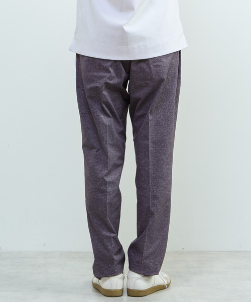 MEN'S MELROSE(メンズメルローズ)の「プリントテックドットジャージイージーパンツ(セットアップ可)(スラックス・メンズ・チャコールグレー/ネイビー/ライトベージュ・2/3/5/4)」の16枚目の写真