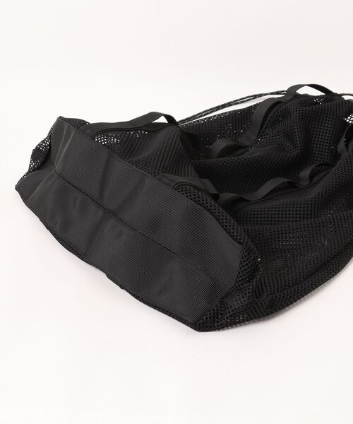 WEEKEND(ER)(ウィークエンダー)の「WEEKEND(ER)/ウィークエンダー トートバッグ 巾着 WKD MESH TOTE 7918304(トートバッグ・メンズ・ブラック・FREE)」の2枚目の写真