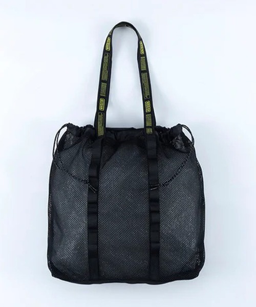 WEEKEND(ER)(ウィークエンダー)の「WEEKEND(ER)/ウィークエンダー トートバッグ 巾着 WKD MESH TOTE 7918304(トートバッグ・メンズ・ブラック・FREE)」の5枚目の写真