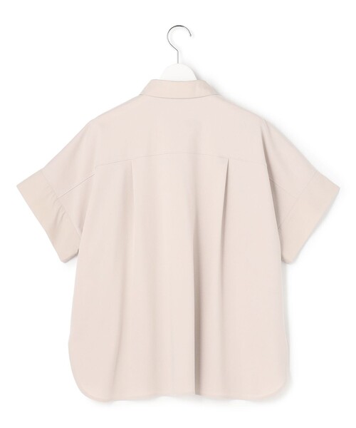 23区(ニジュウサンク)の「ファインツイストポンチ スキッパー カットソー(Tシャツ/カットソー・レディース・ダークブラウン系/ネイビー系/ベージュ系・38)」の13枚目の写真