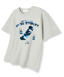 フリースピリット オーバーサイズ 半袖Tシャツ オートミール