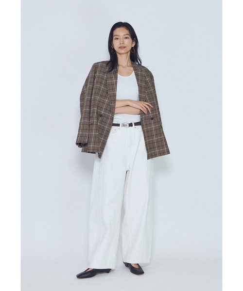 1er Arrondissement(プルミエアロンディスモン)の「リネンビスコースジャケット(その他アウター・レディース・その他4/ブラック系その他3/イエロー系その他5・38/36)」の17枚目の写真