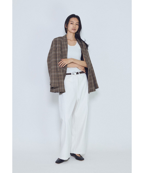 1er Arrondissement(プルミエアロンディスモン)の「リネンビスコースジャケット(その他アウター・レディース・その他4/ブラック系その他3/イエロー系その他5・38/36)」の18枚目の写真