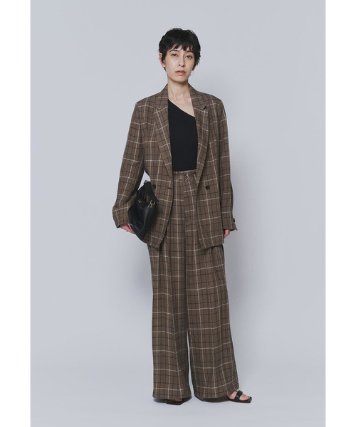 1er Arrondissement(プルミエアロンディスモン)の「リネンビスコースジャケット(その他アウター・レディース・その他4/ブラック系その他3/イエロー系その他5・38/36)」の4枚目の写真
