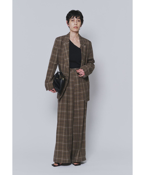 1er Arrondissement(プルミエアロンディスモン)の「リネンビスコースジャケット(その他アウター・レディース・その他4/ブラック系その他3/イエロー系その他5・38/36)」の5枚目の写真