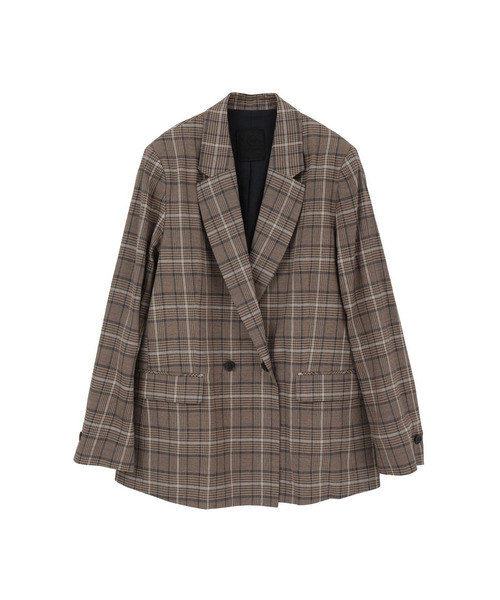 1er Arrondissement(プルミエアロンディスモン)の「リネンビスコースジャケット(その他アウター・レディース・その他4/ブラック系その他3/イエロー系その他5・38/36)」の9枚目の写真