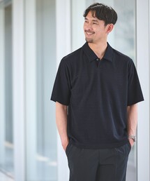 【WEB限定】JUST fit ピケ パイル 半袖 ポロシャツ -吸水速乾・UVカット-