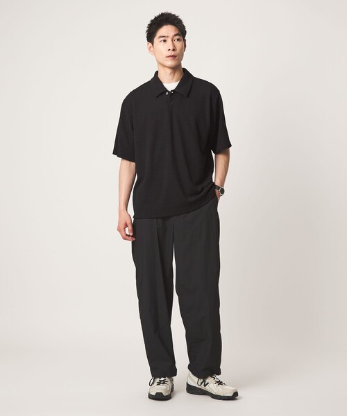 WEB限定】JUST fit ピケ パイル 半袖 ポロシャツ -吸水速乾・UVカット