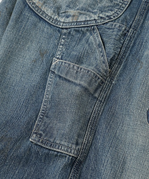 BOW WOW(バウワウ)の「HERITAGE DENIM PAINTER PANTS AGED(デニムパンツ・メンズ・インディゴブルー・M/L/XL)」の6枚目の写真