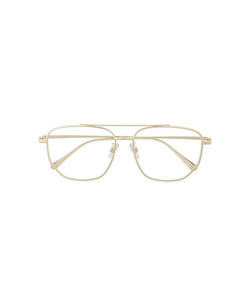 Mila Owen(ミラオーウェン)の「【EYE-CONIC SUMMER】ダブルブリッジダテメガネ(サングラス・レディース・シルバー/ゴールド・F)」の15枚目の写真