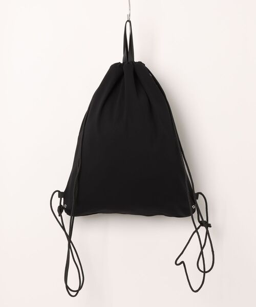 SITRY(シトリー)の「Square Mesh Knapsack/スクエアメッシュ ナップサック ジムバッグ(バックパック/リュック・メンズ・リアルツリーカモ/ブラック・FREE)」の11枚目の写真