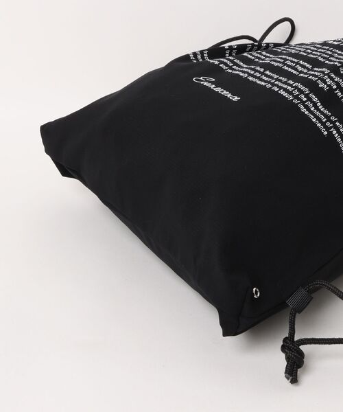 SITRY(シトリー)の「Square Mesh Knapsack/スクエアメッシュ ナップサック ジムバッグ(バックパック/リュック・メンズ・リアルツリーカモ/ブラック・FREE)」の12枚目の写真