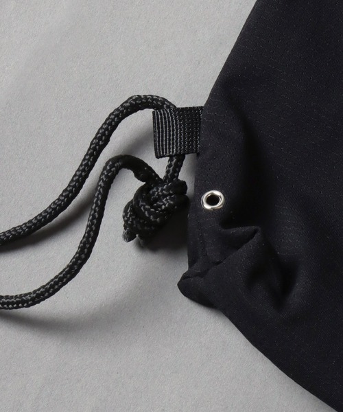 SITRY(シトリー)の「Square Mesh Knapsack/スクエアメッシュ ナップサック ジムバッグ(バックパック/リュック・メンズ・リアルツリーカモ/ブラック・FREE)」の8枚目の写真