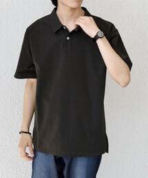 【WEB限定】SHIPS any:〈吸水速乾/抗菌防臭/UVカット〉サーパスウェーブ 半袖 ポロシャツ◇