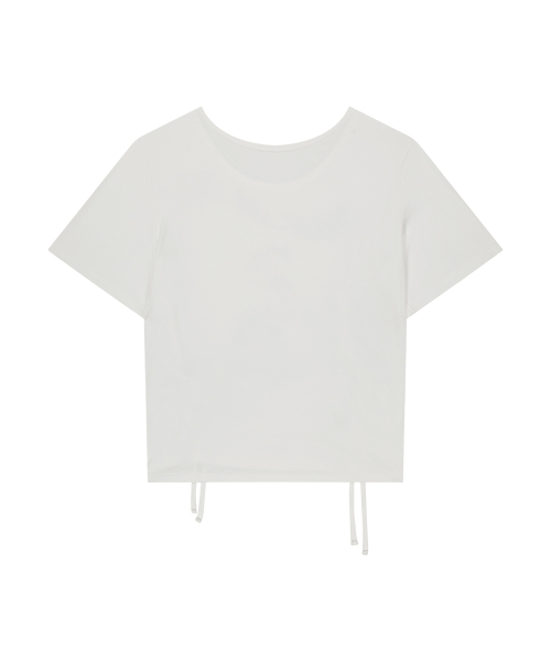 as you are(アズユーアー)の「ホースアイレットオーバーサイズTシャツホワイト(Tシャツ/カットソー・レディース・その他・OS)」の5枚目の写真
