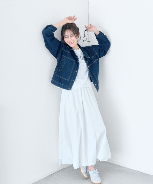 Ehre style(エーレスタイル)の「休日コーデ 軽やか 映え 大人バルーン(スカート・レディース・ホワイト・FREE)」の20枚目の写真