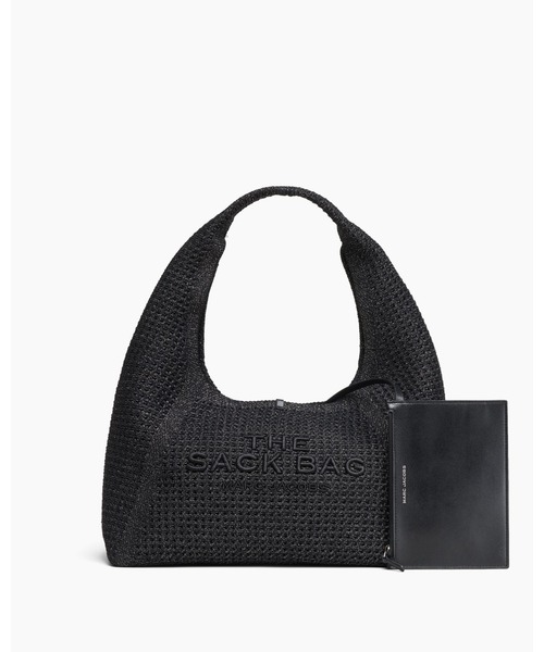 MARC JACOBS(マークジェイコブス)の「【NEW】THE CROCHET SACK BAG/ザ クロシェ サック バッグ(かごバッグ・レディース・ブラック系/シャンパン・ONE SIZE)」の8枚目の写真