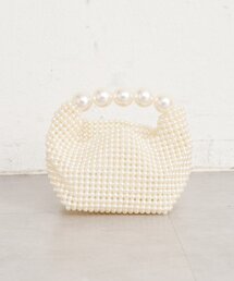 mystic | ビーズハンドルminiBAG(ハンドバッグ)