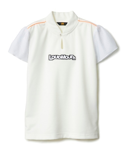 Loudmouth(ラウドマウス)の「【Loudmouth:ラウドマウス】レディースワッフル素材シャツ ゴルフ(シャツ/ブラウス・レディース・ブラック/ホワイト/グリーン・X-LARGE/LARGE/SMALL)」の4枚目の写真