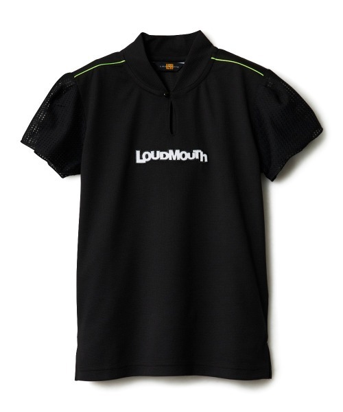 Loudmouth(ラウドマウス)の「【Loudmouth:ラウドマウス】レディースワッフル素材シャツ ゴルフ(シャツ/ブラウス・レディース・ブラック/ホワイト/グリーン・X-LARGE/LARGE/SMALL)」の9枚目の写真