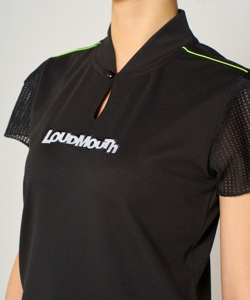 Loudmouth(ラウドマウス)の「【Loudmouth:ラウドマウス】レディースワッフル素材シャツ ゴルフ(シャツ/ブラウス・レディース・ブラック/ホワイト/グリーン・X-LARGE/LARGE/SMALL)」の12枚目の写真
